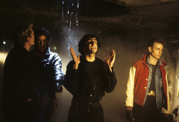 Musikvideo-Dreharbeiten mit Killing Joke in London