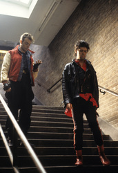 Musikvideo-Dreharbeiten mit Killing Joke in London