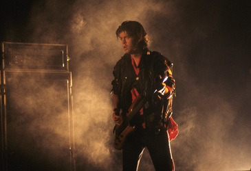 Musikvideo-Dreharbeiten mit Killing Joke in London