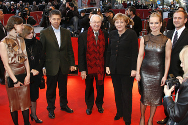 Maja Ostaszewska, Gast, Joachim Sauer, Andrzej Wajda, Angela Merkel, Magdalena Cielecka, Andrzej Chyra