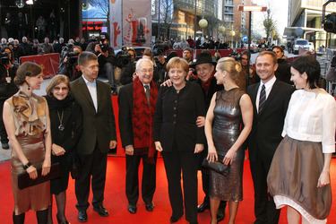 Maja Ostaszewska, Gast, Joachim Sauer, Andrzej Wajda, Angela Merkel, Dieter Kosslick, Magdalena Cielecka, Andrzej Chyra, Danuta Stenka