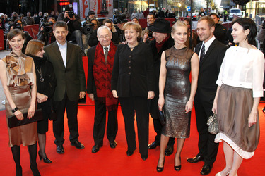 Maja Ostaszewska, Gast, Joachim Sauer, Andrzej Wajda, Angela Merkel, Dieter Kosslick, Magdalena Cielecka, Andrzej Chyra, Danuta Stenka