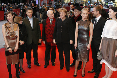 Maja Ostaszewska, Gast, Joachim Sauer, Andrzej Wajda, Angela Merkel, Dieter Kosslick, Magdalena Cielecka, Andrzej Chyra, Danuta Stenka