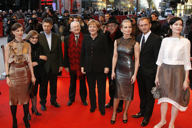 Maja Ostaszewska, Gast, Joachim Sauer, Andrzej Wajda, Angela Merkel, Dieter Kosslick, Magdalena Cielecka, Andrzej Chyra, Danuta Stenka