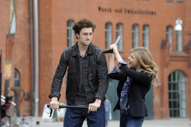 Aaron Johnson, Chloe Moretz