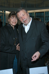 Günter Lamprecht mit Frau