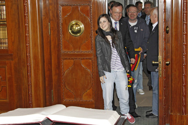 Lena Meyer-Landrut, Stephan Weil, Stefan Raab