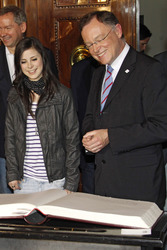 Lena Meyer-Landrut, Stephan Weil