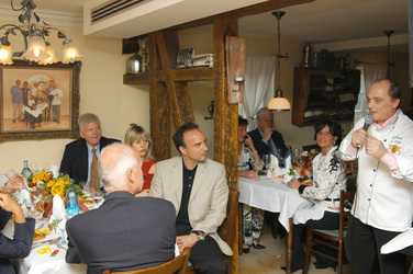 Hansi Müller mit Frau, Jörg Mink