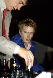 Pressetermin mit John Lydon in London