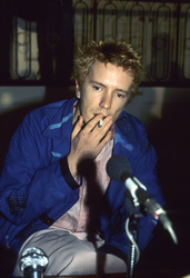 Pressetermin mit John Lydon in London