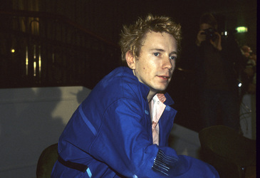 Pressetermin mit John Lydon in London