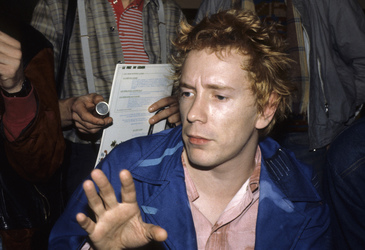 Pressetermin mit John Lydon in London
