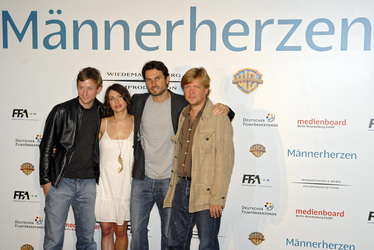 Maxim Mehmet, Jana Pallaske, Regisseur Simon Verhoeven, Justus von Dohnanyi