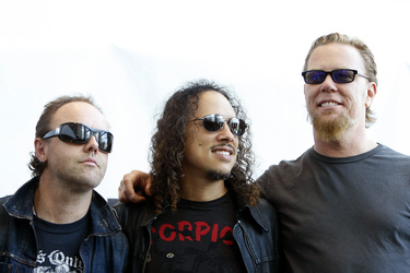 Lars Ulrich, Kirk Hammett, James Hetfield