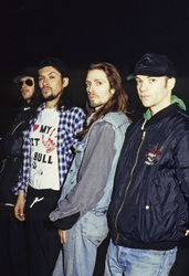 Photoshooting mit Zodiac Mindwarp and the Love Reaction in London