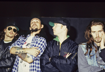 Photoshooting mit Zodiac Mindwarp and the Love Reaction in London