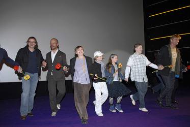 Milan Peschel, Christoph Maria Herbst, Anna Thalbach, Zoe Mannhardt, Karl-Alexander Seidel, Konstantin Kaucher, Detlev Buck