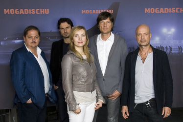 Jürgen Tarrach, Simon Verhoeven, Nadja Uhl, Regisseur Roland Suso Richter, Christian Berkel