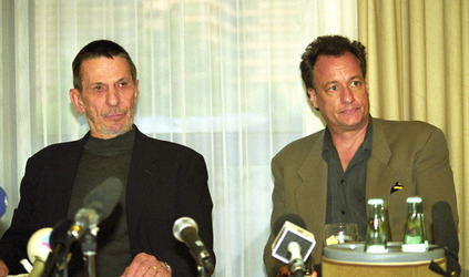 Leonard Nimoy, John de Lancie