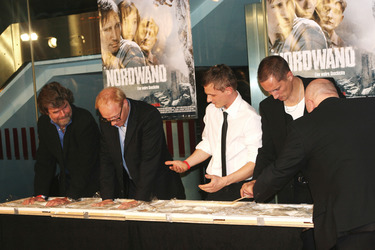 Reinhold Messner, Simon Schwarz, Florian Lukas, Benno Fürmann