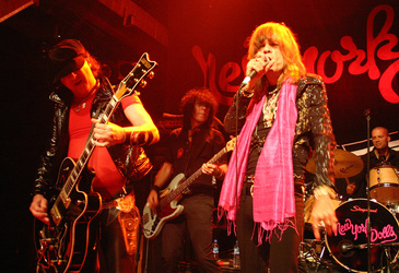 Sylvain Sylvain, Sami Yaffa, David Johansen, Brian Delaney