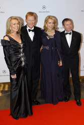 Renate Thyssen-Henne, Gast, Gabriele Inaara Begum Aga Khan, Ulrich Heide