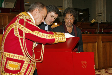 Gianni Alemanno, Al Pacino