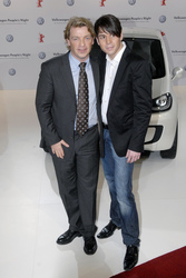 André Eisermann mit seinem Lebensgefährten