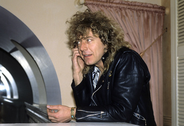 Photoshooting mit Robert Plant in London