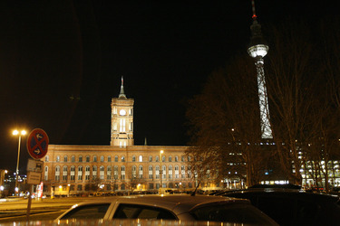 Rotes Rathaus und Fernsehturm