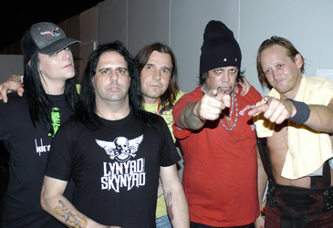 Anders Odden, Mike Scaccia, Rudi Keuntje, Paul Raven, der Lange