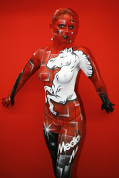 Niedersachsen-Bodypainting / Lower Saxony-Bodypainting