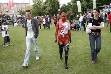 Niedersachsen-Bodypainting / Lower Saxony-Bodypainting