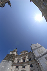 Himmel über dem Domplatz