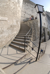 Treppe am Vorhof