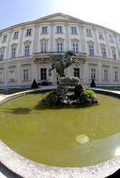 Schloss Mirabell und Pegasusbrunnen