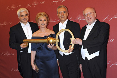 Hans-Joachim Frey, Helma Orosz, Stanislaw Tillich, Gerd Uecker