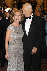 Edmund Stoiber mit Ehefrau Karin