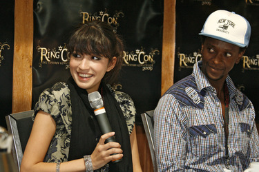 Christian Serratos, Edi Gathegi