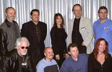 Robert O'Reilly, Jeff Rector, Marina Sirtis, Dwight Schultz, Richard Arnold, J.G. Hertzler, Aron Eisenberg, Max Grodénchik, Lolita Fatjo