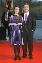 Franz Müntefering mit Ehefrau Michelle Schumann