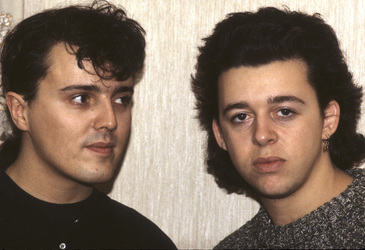 Fototermin mit Tears for Fears in London