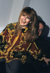 Pressetermin mit Robert Fripp und Toyah Willcox in London