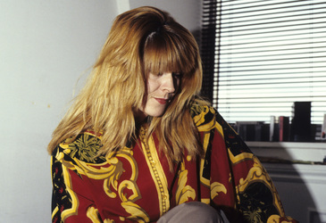Pressetermin mit Robert Fripp und Toyah Willcox in London