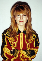 Pressetermin mit Robert Fripp und Toyah Willcox in London