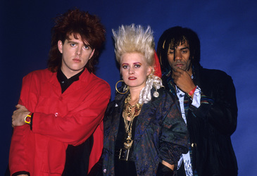 Photoshooting mit den Thompson Twins in London