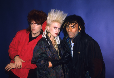 Photoshooting mit den Thompson Twins in London