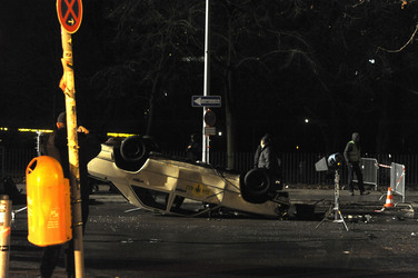 Nachtdreh zum Thriller 'Unknown Identity'