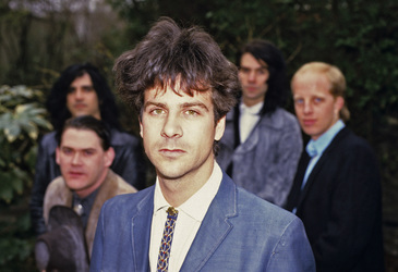 Photoshooting mit Wall of Voodoo in London